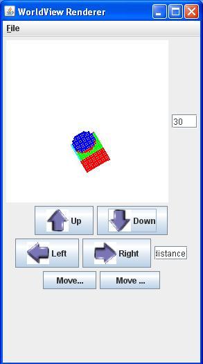 The tomb from the top but to a side.