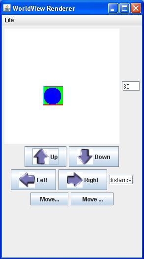 The tomb from the exact top.